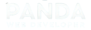 panda web developer logo